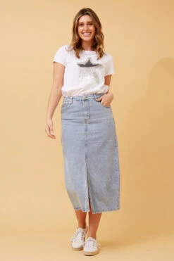 NAT DENIM MIDI SKIRT -Printedcarpetus cfb382be0decac5420707c7a55b229cf 6abd05cd 6281 431f 85bf 94626c3f34e5