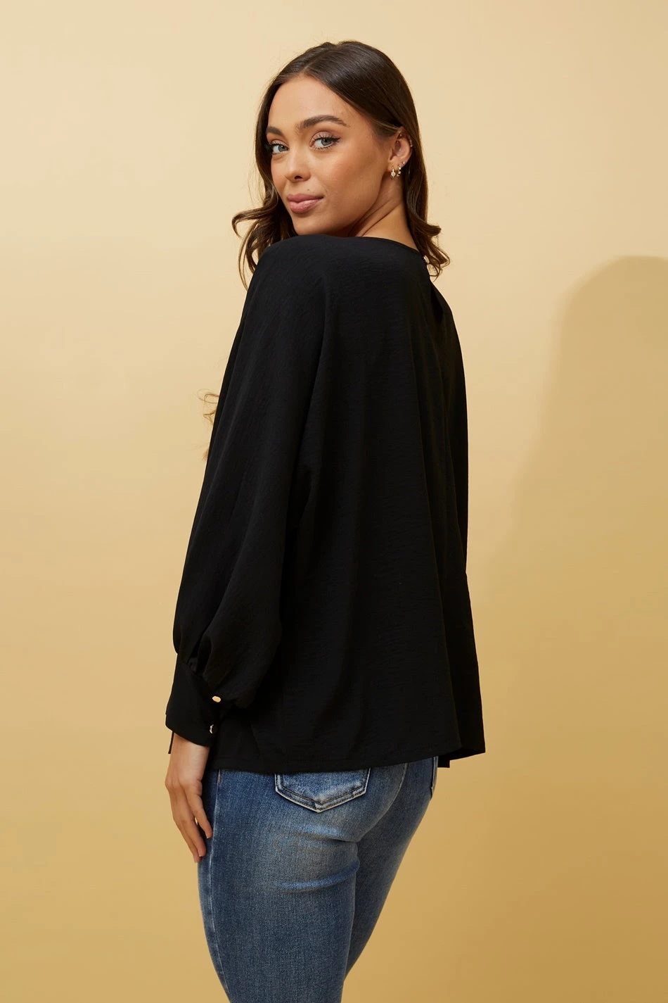 TEREZE OVERSIZED BATWING SLEEVE BLOUSE 7 TEREZE OVERSIZED BATWING SLEEVE BLOUSE - Image 5