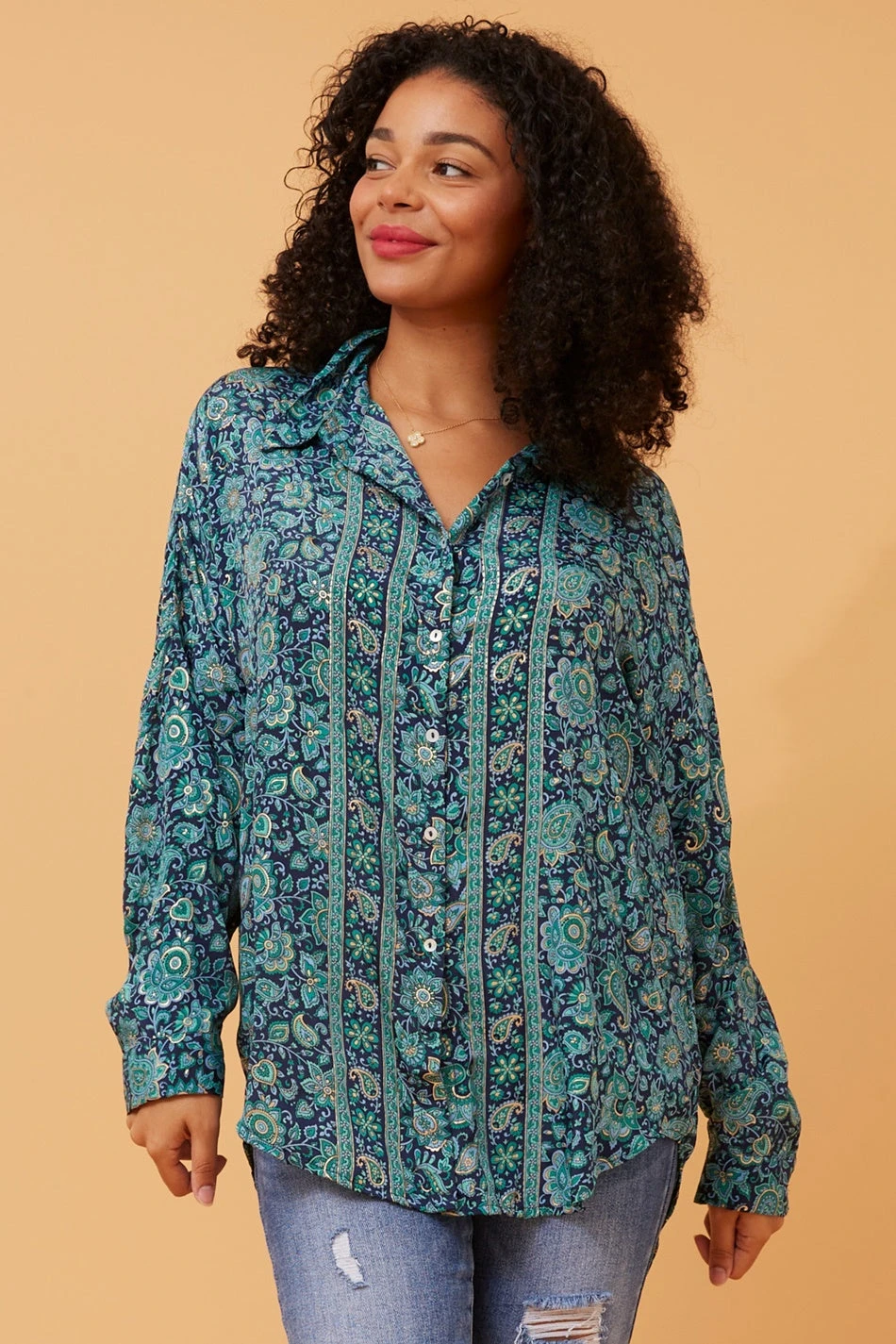 SAVAN PAISLEY PRINT SHIRT 5 SAVAN PAISLEY PRINT SHIRT - Image 3