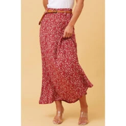 BETTY FLORAL BOHO MAXI SKIRT -Printedcarpetus d0bcc100d8bb77432bb6a22eb11ad7df