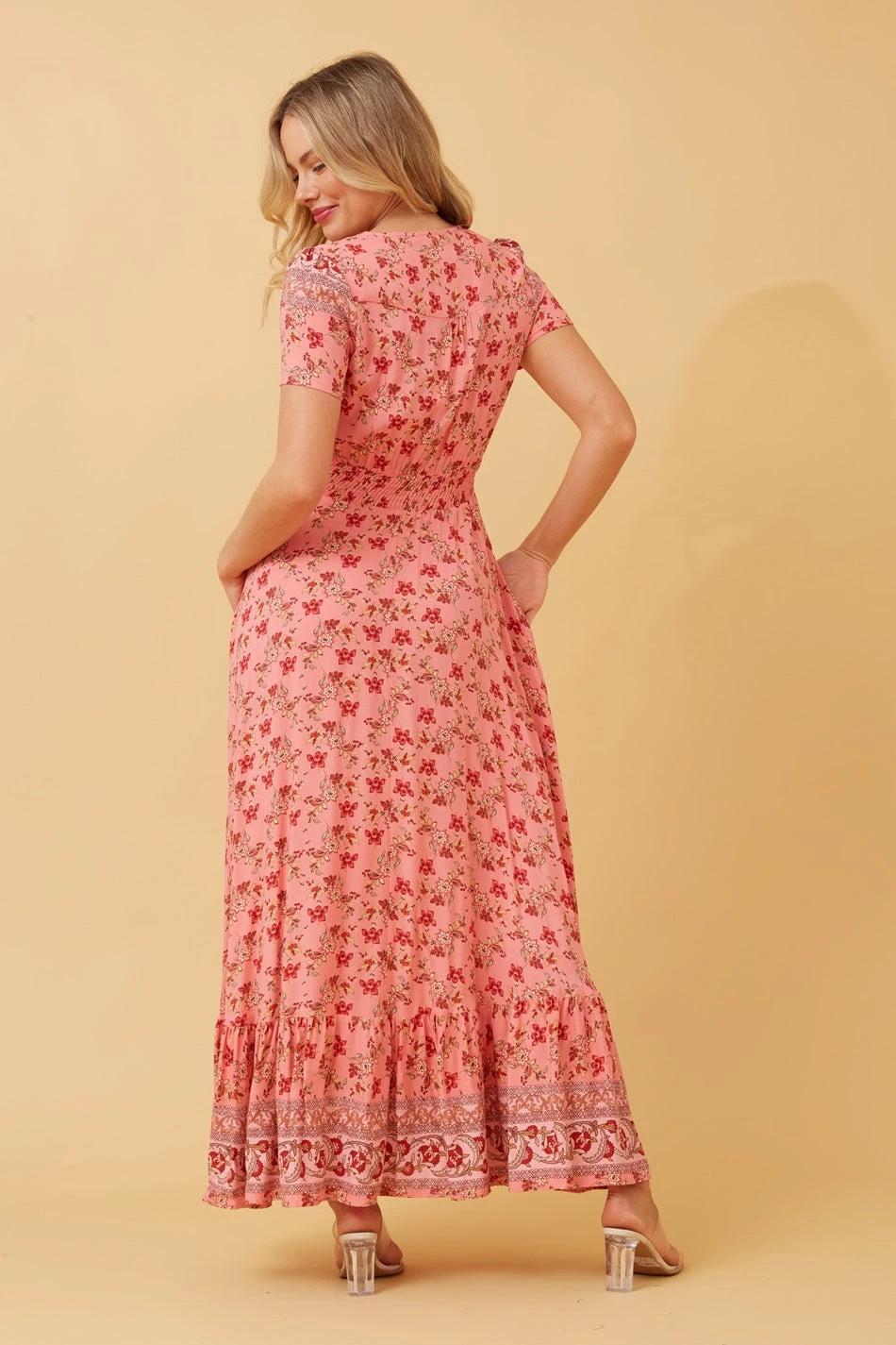 MIA FLORAL BOHO MAXI DRESS 9 MIA FLORAL BOHO MAXI DRESS - Image 7