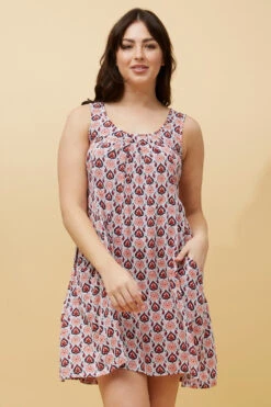 VENICE PAISLEY BOHO SHORT DRESS -Printedcarpetus d2551e581106c66e9e9cde3c62a94d1f