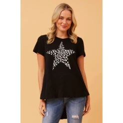 CG WILD ANIMAL STAR TEE -Printedcarpetus d26c4d94a6f08ad13d251a91fdf91843
