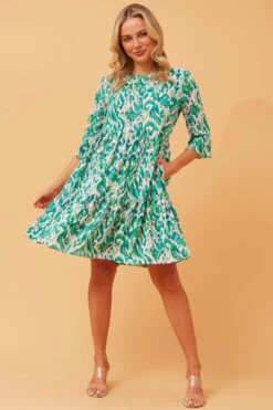 NIKO ABSTRACT PRINT SHORT DRESS -Printedcarpetus d4caa673c1c75232e1269135a964f08d a9cc4879 9e7e 4537 88e3 30703eb133d5