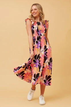 MAVIS LEAF PRINT MIDI DRESS -Printedcarpetus d4f7cd6ae8c423e0703a4420992788d9 bde21f3a ac55 4033 93fd 0df5db507f49