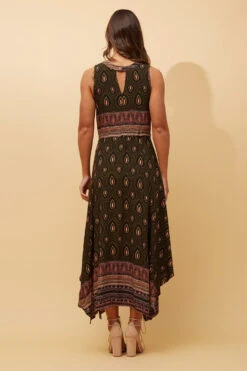 ALLY PAISLEY BOHO MAXI DRESS -Printedcarpetus d56608ee46cfdc8345683aeda9a503f4