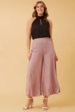 SCOUT GOLD FOIL PRINT PANTS -Printedcarpetus d577c05dd18fd3dfd93cf365822c5a57