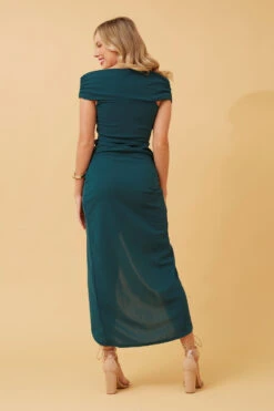 AURELIA OFF SHOULDER BODYCON DRESS -Printedcarpetus d5d172f191393343989df0dc5f11e399