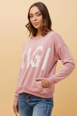 LUXE GIGI SWETASHIRT -Printedcarpetus d600915253d9fd9ebc23f03536aeeec9