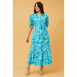 LINA FLORAL MAXI DRESS -Printedcarpetus d610402b980846b59c6b2211c052c9d3