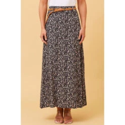 BETTY FLORAL BOHO MAXI SKIRT -Printedcarpetus d793cc3bf361501644e34f85fe552657
