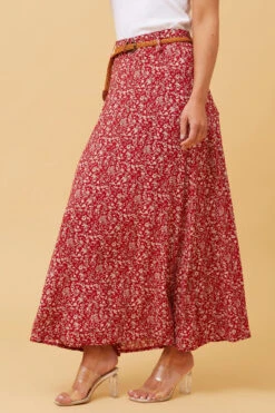 BETTY FLORAL BOHO MAXI SKIRT -Printedcarpetus d794786bad0b697c7937277aa4f78546
