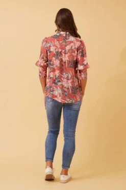 ISHLA FLORAL SHIRT -Printedcarpetus d7e45b2efb0a1c4b7a6615ef37661445