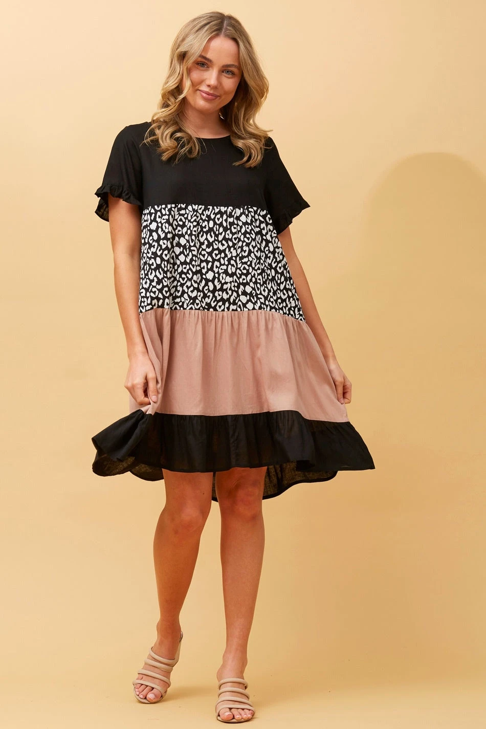 KELLY TIERED BABYDOLL DRESS 3 KELLY TIERED BABYDOLL DRESS