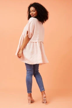 FAYOLA OVERSIZED LINEN TOP -Printedcarpetus d8dd17826a9809856efd6a7712c7b21a