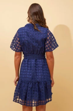 EVERLY GINGHAM SHIRT DRESS -Printedcarpetus da9fd423799db3fbac27aa01d7864919