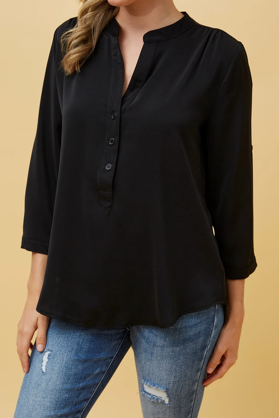 ROMINA SOLID BLOUSE 11 ROMINA SOLID BLOUSE - Image 9