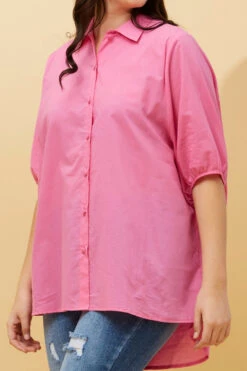 KATHLEEN PUFF SLEEVE SHIRT -Printedcarpetus daacadaf69e3c702f868bc80a42036d5