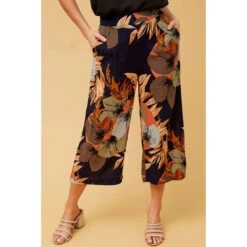 OXANA TROPICAL PRINT CULOTTES -Printedcarpetus dc8e5753f3e59f9d6d1d2e6599d9e8df