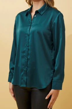 ALITA SATIN SHIRT -Printedcarpetus dd2bf9913e01b9268d7ff62da11e5e5d