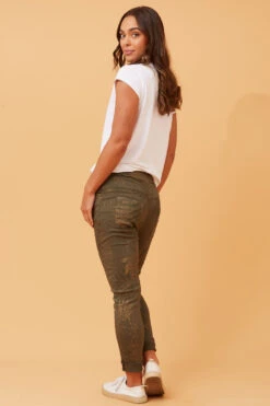 JANJA FOIL PRINT JOGGER PANTS -Printedcarpetus deab64b82b8e4142b8f0072d1fa82c22