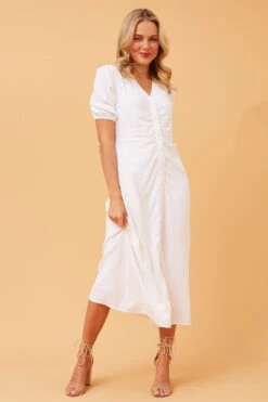 EMIKO BUTTON FRONT LINEN DRESS -Printedcarpetus dead70e7ae0255cd6f777e7ac7f536e3 03a99949 1e67 4148 82ff aa520fb641c3