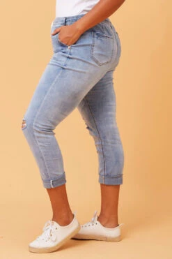 DISTRESSED DENIM JOGGER 13 DISTRESSED DENIM JOGGER -Printedcarpetus defcc7310a6eff5f6e88022cc56c50c6