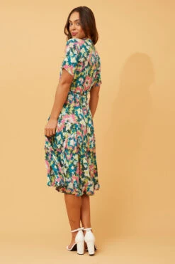 MARIELLA FLORAL MIDI DRESS -Printedcarpetus e008b6657c43a5f11fe4694aaed02923