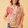 ARCHANA ABSTRACT BOHO TOP -Printedcarpetus e12df770093b0a632e9bb5101ab6a7e5