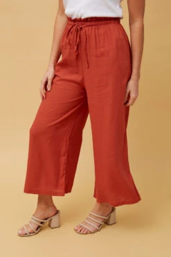 ROBERTA PAPERBAG LINEN PANTS 32 ROBERTA PAPERBAG LINEN PANTS -Printedcarpetus e1c56223ef6aebdc1a1b21d72034a755