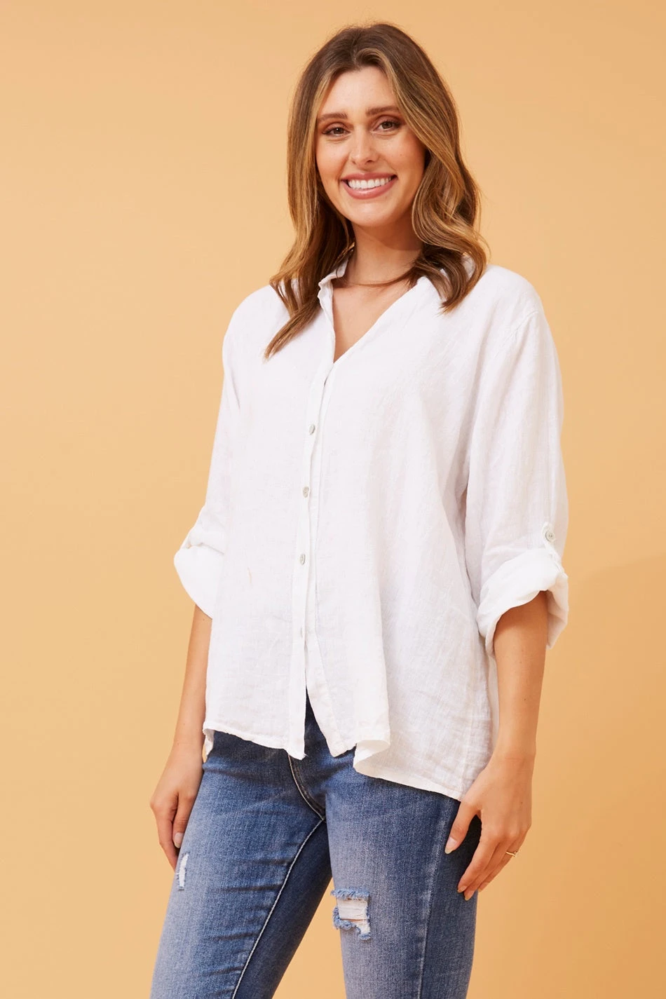 VELMIA LINEN SHIRT 12 VELMIA LINEN SHIRT - Image 10