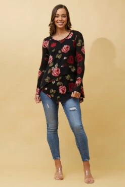 BOBBI FLORAL DOUBLE LAYERED TOP -Printedcarpetus e25219c678146313bb92376425a84e54 c845201b 09f1 48aa ab8c 2966e25c948c