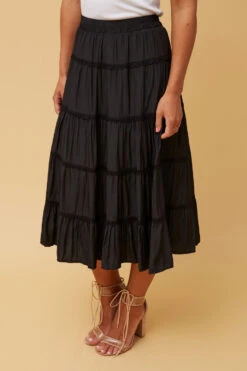 LUCIENE LACE TIERED MIDI SKIRT 20 LUCIENE LACE TIERED MIDI SKIRT -Printedcarpetus e2aeba1692c881db2c46740431e62d96