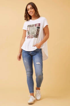 CG FLORAL BOHO GRAPHIC T-SHIRT -Printedcarpetus e2d68c6e7bd89310ba37abecdbfab319