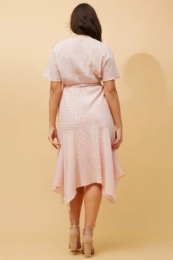 PRIMULA GINGHAM MIDI DRESS -Printedcarpetus e2ddd121ab4ed9339c8066a6605b8fbe