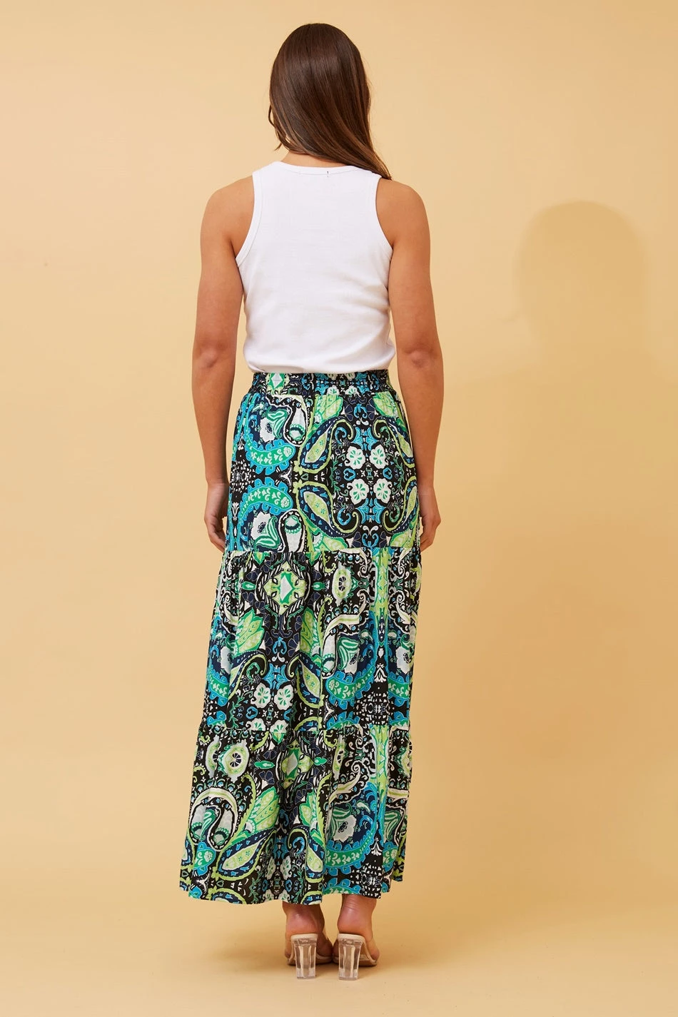 DORIAN FLORAL BOHO MAXI SKIRT 8 DORIAN FLORAL BOHO MAXI SKIRT - Image 7