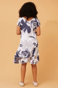 ELECTRA DOUBLE LAYER MIDI DRESS -Printedcarpetus e334679c7af06dc4222041f76b4c3264