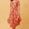 YESSICA PAISLEY PRINT MIDI DRESS -Printedcarpetus e3660564579a9a0a833e03821a3048ae