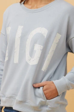 LUXE GIGI SWETASHIRT -Printedcarpetus e3b788e8e2a1666e71c3e1291f50b738