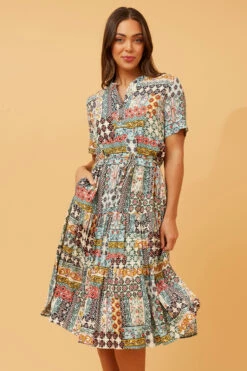 MARIELLA BOHO MIDI DRESS -Printedcarpetus e436f21dfbc02f1be24eecfe98e10ad8