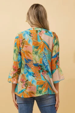 CHARLOTTE ABSTRACT PRINT BUTTON FRONT TOP 15 CHARLOTTE ABSTRACT PRINT BUTTON FRONT TOP -Printedcarpetus e49fc1a67aba8ba6e55ba74af55a09d3