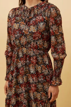 GIANNA HIGH NECK FLORAL SHORT DRESS 16 GIANNA HIGH NECK FLORAL SHORT DRESS -Printedcarpetus e51cc9ea43d90d719d0385685ab72a1d