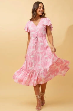 LISDON LEAF PRINT DRESS -Printedcarpetus e59e645d0ad767a2c18df1b0fe56e687 28bb62ec a322 4452 8db3 3cc8413ff238