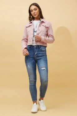 DESTINY SEQUIN WING DENIM JACKET -Printedcarpetus e605e8230dbca87bbdda6774c5dccfff