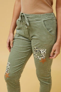 CARRISA PATCHWORK PRINT JOGGER PANTS -Printedcarpetus e656aadb94ba167c6b55f3c6993ea01c