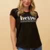 COCO HELLO TSHIRT -Printedcarpetus e865473b01c9ead36679ca74dd95107b