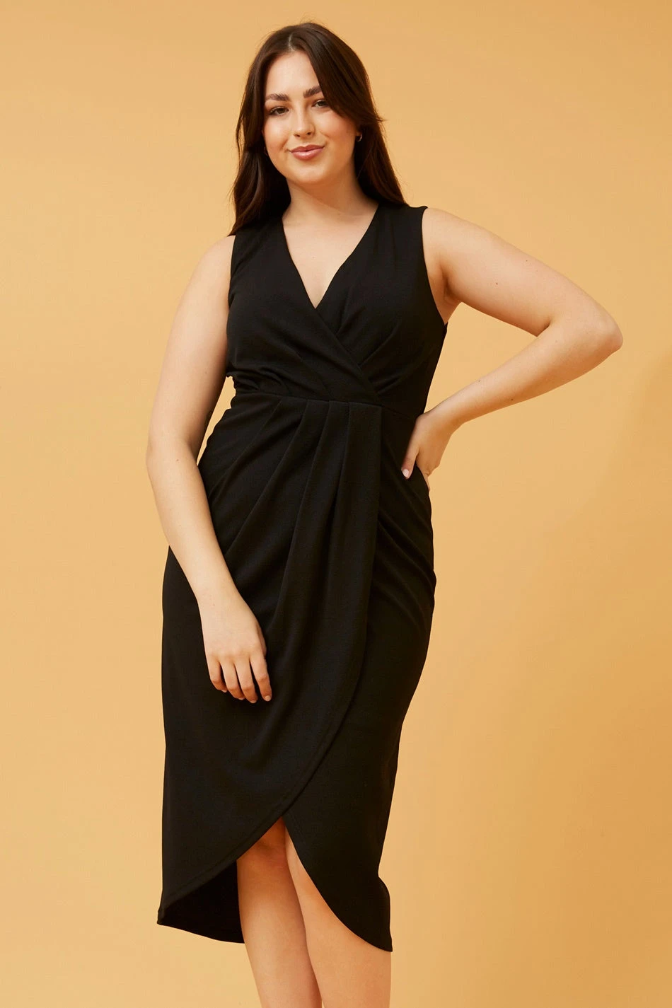 FELICIA CROSSOVER MIDI DRESS 5 FELICIA CROSSOVER MIDI DRESS - Image 3