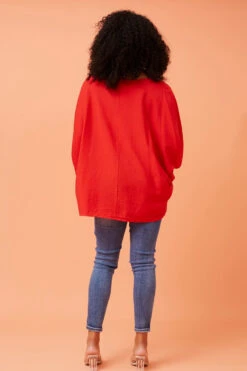 YURI OVERSIZED TOP -Printedcarpetus ea6d3c77c1007fd87a60b99f1a372045