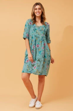PISA FLORAL LINEN DRESS -Printedcarpetus ebe6b56094ec21859af2350c92037755 7622a361 7165 476a 9df1 ee6f16a0003a