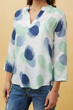 Stella SPICY POLKA DOT BLOUSE -Printedcarpetus ec0aa12dd56e7164e30cb3866acf13b7